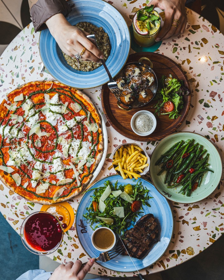 Delfino — food photography and campaign creative